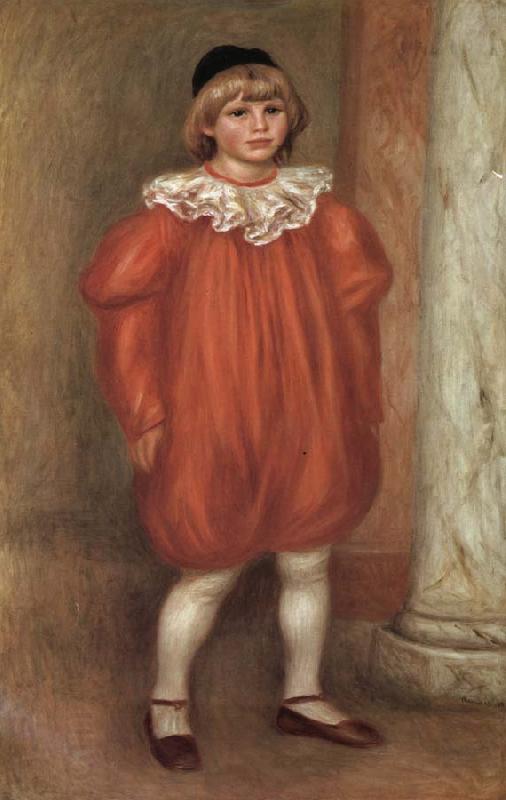 Pierre Renoir The Clown China oil painting art